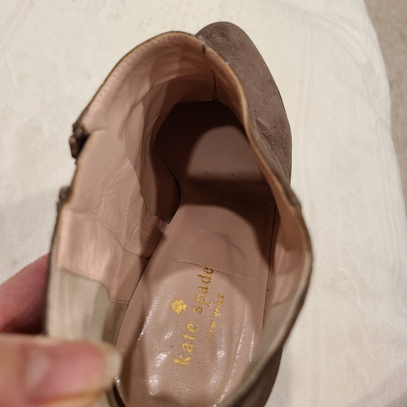 Kate spade  brown suede ankle boots - Picture 7 of 11